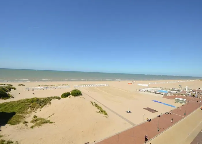 In Koksijde Near Sandy Beaches *