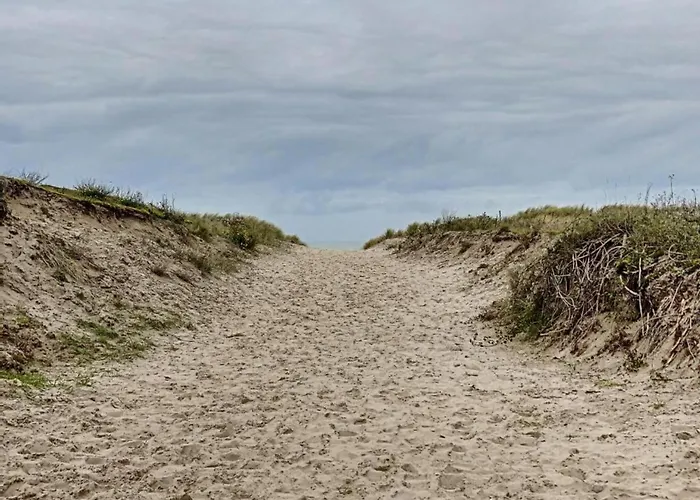 In Koksijde Near Sandy Beaches *