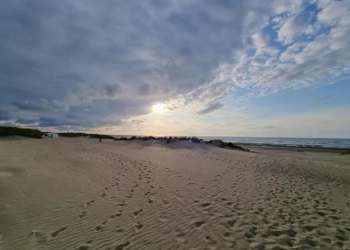 In Koksijde Near Sandy Beaches